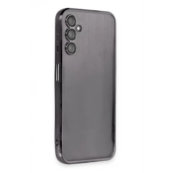 Newface Samsung Galaxy A14 4G Kılıf Razer Lensli Silikon - Siyah
