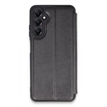 Newface Samsung Galaxy A15 4G Kılıf Flip Cover - Siyah