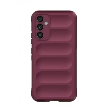 Newface Samsung Galaxy A15 4G Kılıf Optimum Silikon - Bordo