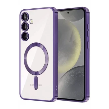 Newface Samsung Galaxy A15 4G Kross Magneticsafe Kapak - Mor