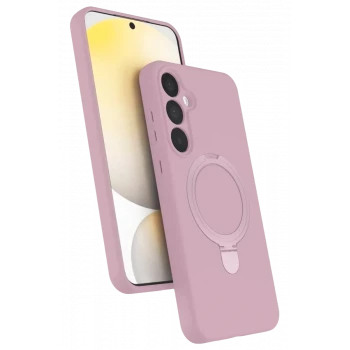 Newface Samsung Galaxy A15 4G Regal Magsafe Standlı Kapak - Açık Pembe