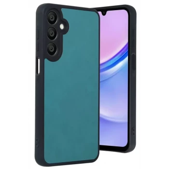 Newface Samsung Galaxy A16 5G Kılıf Aras Deri Kapak - Açık Yeşil