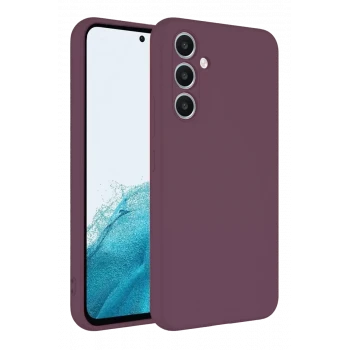Newface Samsung Galaxy A16 5G Kılıf First Silikon - Mürdüm