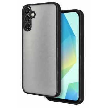Newface Samsung Galaxy A16 5G Kılıf Montreal Silikon Kapak - Siyah