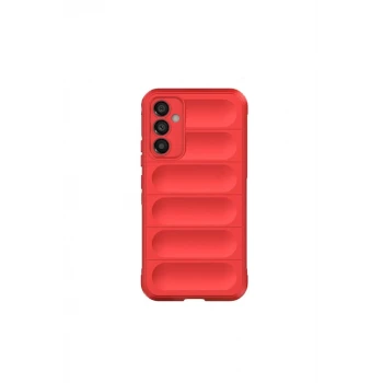 Newface Samsung Galaxy A16 5G Kılıf Optimum Silikon - Kırmızı