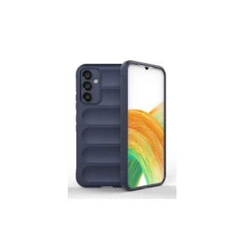Newface Samsung Galaxy A16 5G Kılıf Optimum Silikon - Lacivert