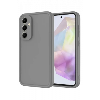 Newface Samsung Galaxy A16 5G Kılıf Viera Silikon - Gri