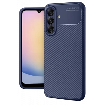 Newface Samsung Galaxy A17 5G Auto Focus Karbon Kapak - Lacivert