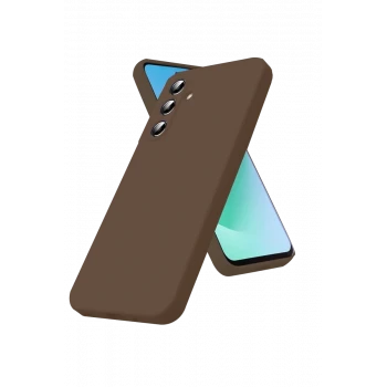 Newface Samsung Galaxy A17 5G First Silikon - Kahverengi