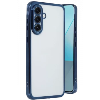 Newface Samsung Galaxy A17 5G Razer Lensli Silikon - Lacivert