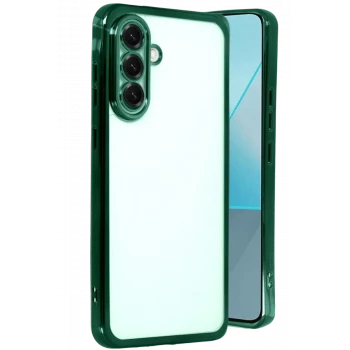 Newface Samsung Galaxy A17 5G Razer Lensli Silikon - Yeşil