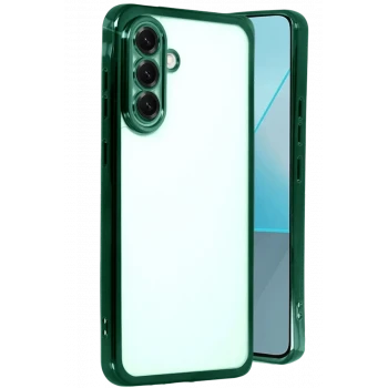 Newface Samsung Galaxy A17 5G Razer Lensli Silikon - Yeşil