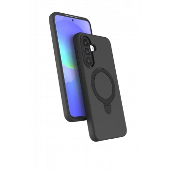 Newface Samsung Galaxy A17 5G Regal Magsafe Standlı Kapak - Siyah