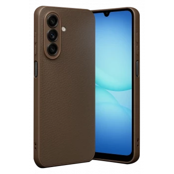 Newface Samsung Galaxy A17 5G Thermax Silikon Kılıf - Kahverengi