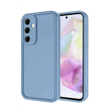 Newface Samsung Galaxy A17 5G Viera Silikon - Mavi
