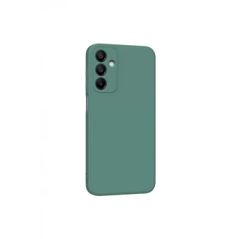 Newface Samsung Galaxy A25 5G Kılıf First Silikon - Koyu Yeşil