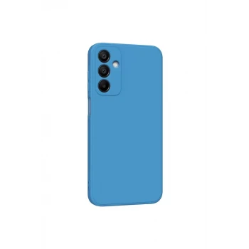 Newface Samsung Galaxy A25 5G Kılıf First Silikon - Mavi