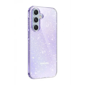 Newface Samsung Galaxy A25 5G Kılıf Glow Kapak - Mor