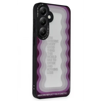 Newface Samsung Galaxy A25 5G Kılıf Mirror Desenli Kapak - Mirror - 5