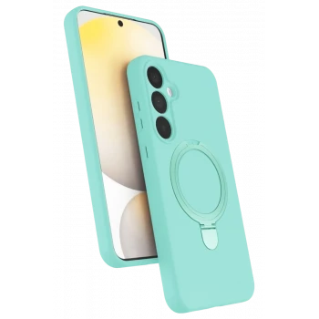 Newface Samsung Galaxy A25 5G Regal Magsafe Standlı Kapak - Su Yeşili