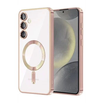 Newface Samsung Galaxy A26 Kross Magneticsafe Kapak - Rose