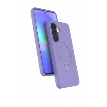 Newface Samsung Galaxy A26 Regal Magsafe Standlı Kapak - Lila