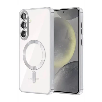 Newface Samsung Galaxy A27 5G Kross Magneticsafe Kapak - Gümüş