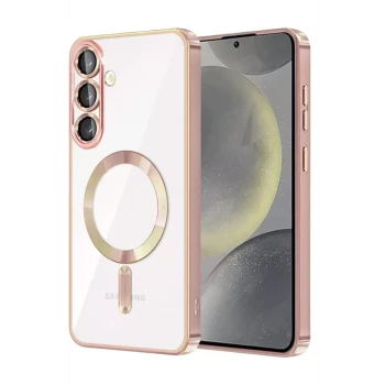 Newface Samsung Galaxy A27 5G Kross Magneticsafe Kapak - Rose