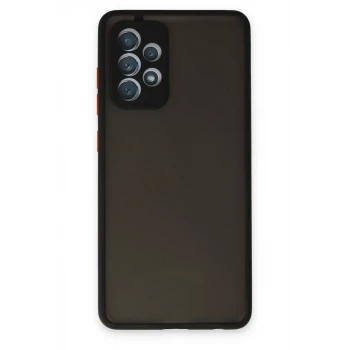 Newface Samsung Galaxy A32 Kılıf Montreal Silikon Kapak - Siyah