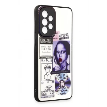 Newface Samsung Galaxy A33 5G Kılıf Mirror Desenli Kapak - Mirror - 2