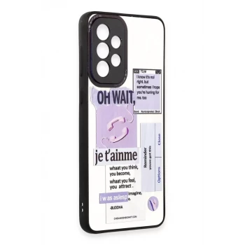 Newface Samsung Galaxy A33 5G Kılıf Mirror Desenli Kapak - Mirror - 4
