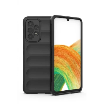 Newface Samsung Galaxy A33 5G Kılıf Optimum Silikon - Siyah