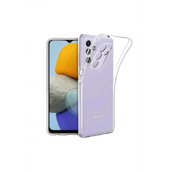 Newface Samsung Galaxy A34 5G Kılıf Lüx Şeffaf Silikon