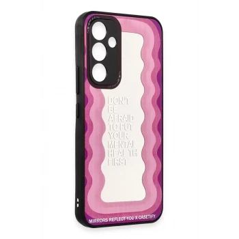 Newface Samsung Galaxy A34 5G Kılıf Mirror Desenli Kapak - Mirror - 11