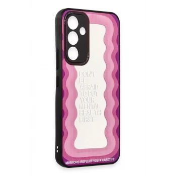 Newface Samsung Galaxy A34 5G Kılıf Mirror Desenli Kapak - Mirror - 11