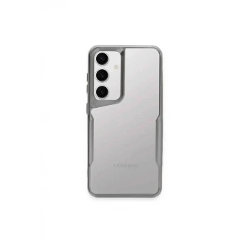 Newface Samsung Galaxy A35 5G Kılıf Boyi Silikon Kapak - Gümüş