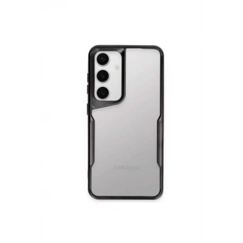 Newface Samsung Galaxy A35 5G Kılıf Boyi Silikon Kapak - Siyah