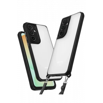 Newface Samsung Galaxy A35 5G Kılıf Penta Silikon Kılıf - Siyah