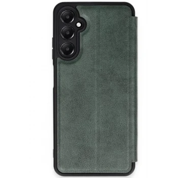 Newface Samsung Galaxy A36 Kılıf Flip Cover - Koyu Yeşil