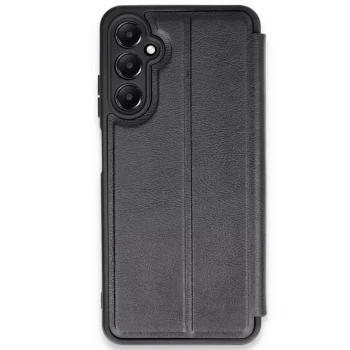Newface Samsung Galaxy A36 Kılıf Flip Cover - Siyah