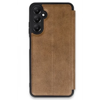 Newface Samsung Galaxy A36 Kılıf Flip Cover - Taba
