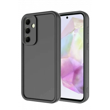 Newface Samsung Galaxy A36 Kılıf Viera Silikon - Gri