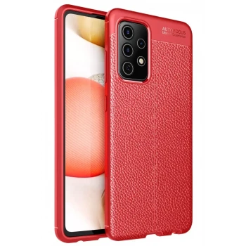 Newface Samsung Galaxy A52 Kılıf Auto Focus Kapak - Kırmızı