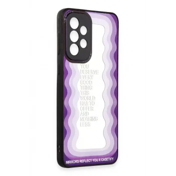 Newface Samsung Galaxy A53 5G Kılıf Mirror Desenli Kapak - Mirror - 5