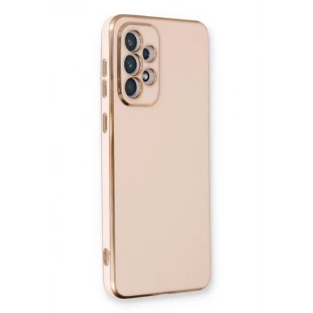 Newface Samsung Galaxy A53 5G Kılıf Volet Silikon - Pembe