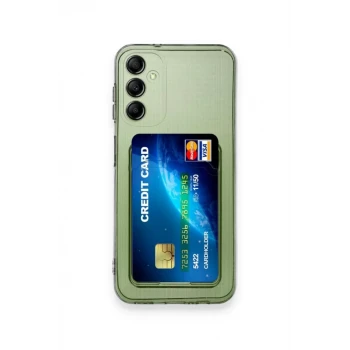 Newface Samsung Galaxy A54 5G Kılıf Kart Şeffaf Silikon - Şeffaf