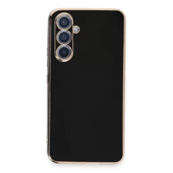 Newface Samsung Galaxy A54 5G Kılıf Volet Silikon - Siyah
