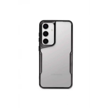 Newface Samsung Galaxy A55 5G Kılıf Boyi Silikon Kapak - Siyah
