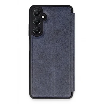 Newface Samsung Galaxy A55 5G Kılıf Flip Cover - Lacivert