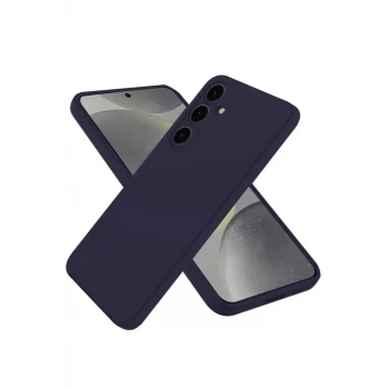 Newface Samsung Galaxy A56 Kılıf First Silikon - Lacivert
